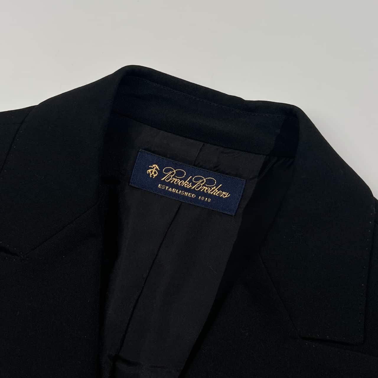 美品 ブルックスブラザーズ セットアップ パンツ スーツ 11 黒 ジャケット ブルックスブラザーズ スーツ セットアップ 上下 テーラードジャケット