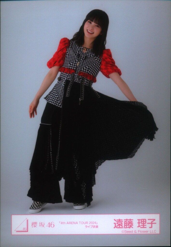 櫻坂46 三期生ライブ 遠藤理子 「4th ARENA TOUR 2024」ライブ衣装
