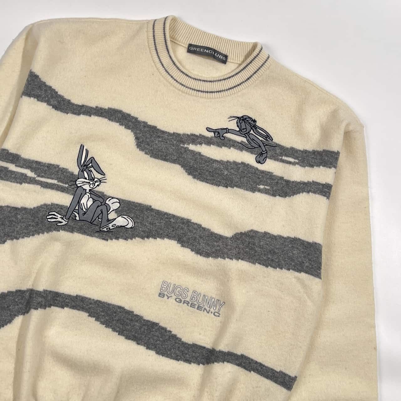 カシミヤ混 GREEN CLUBS グリーンクラブ ワーナーコラボ バッグス