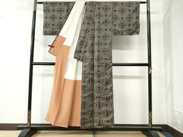 平和屋着物○本場大島紬 龍郷絣 正絹 逸品 CABC6410yc - メルカリ