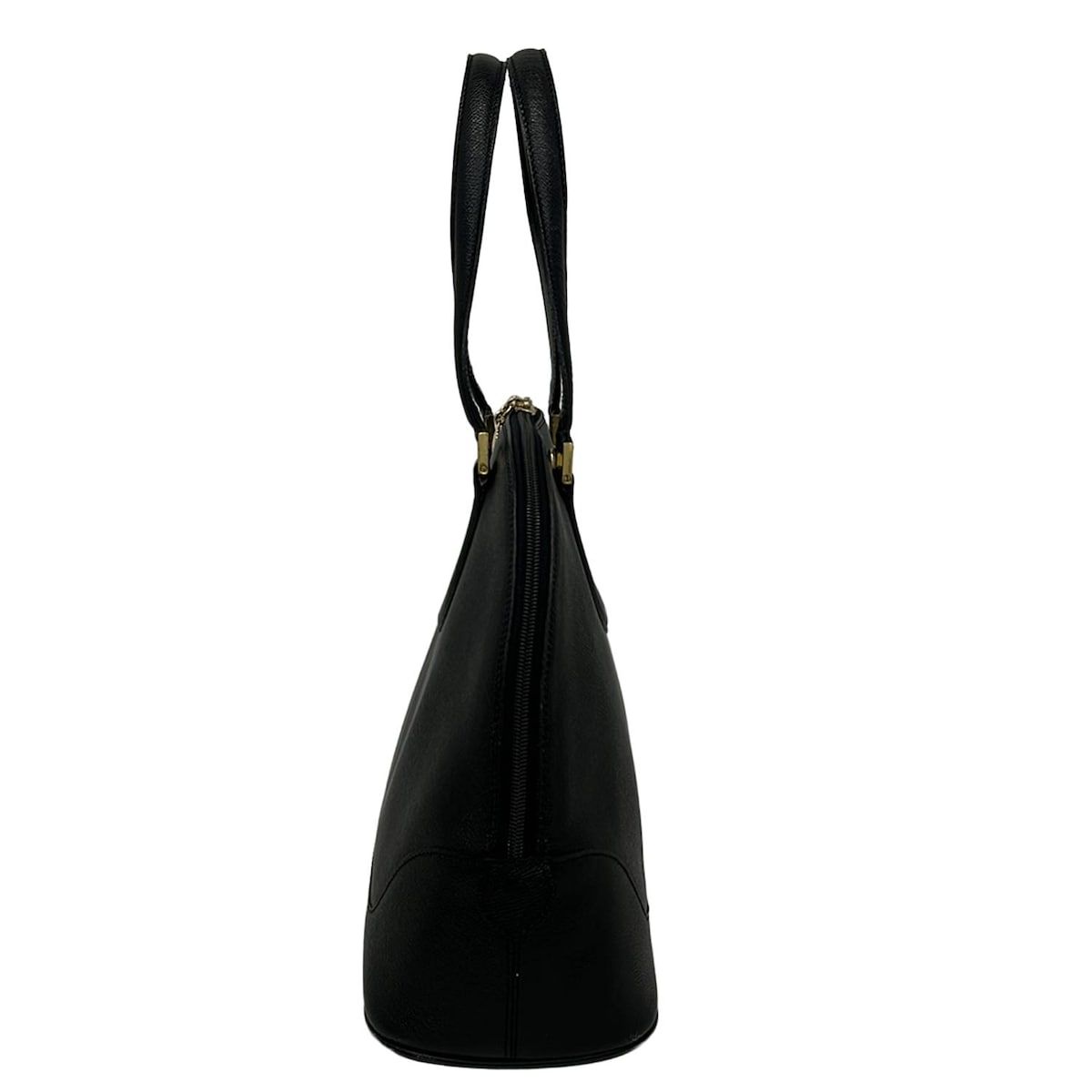 BALLY(バリー) ハンドバッグ - 黒 レザー - メルカリ