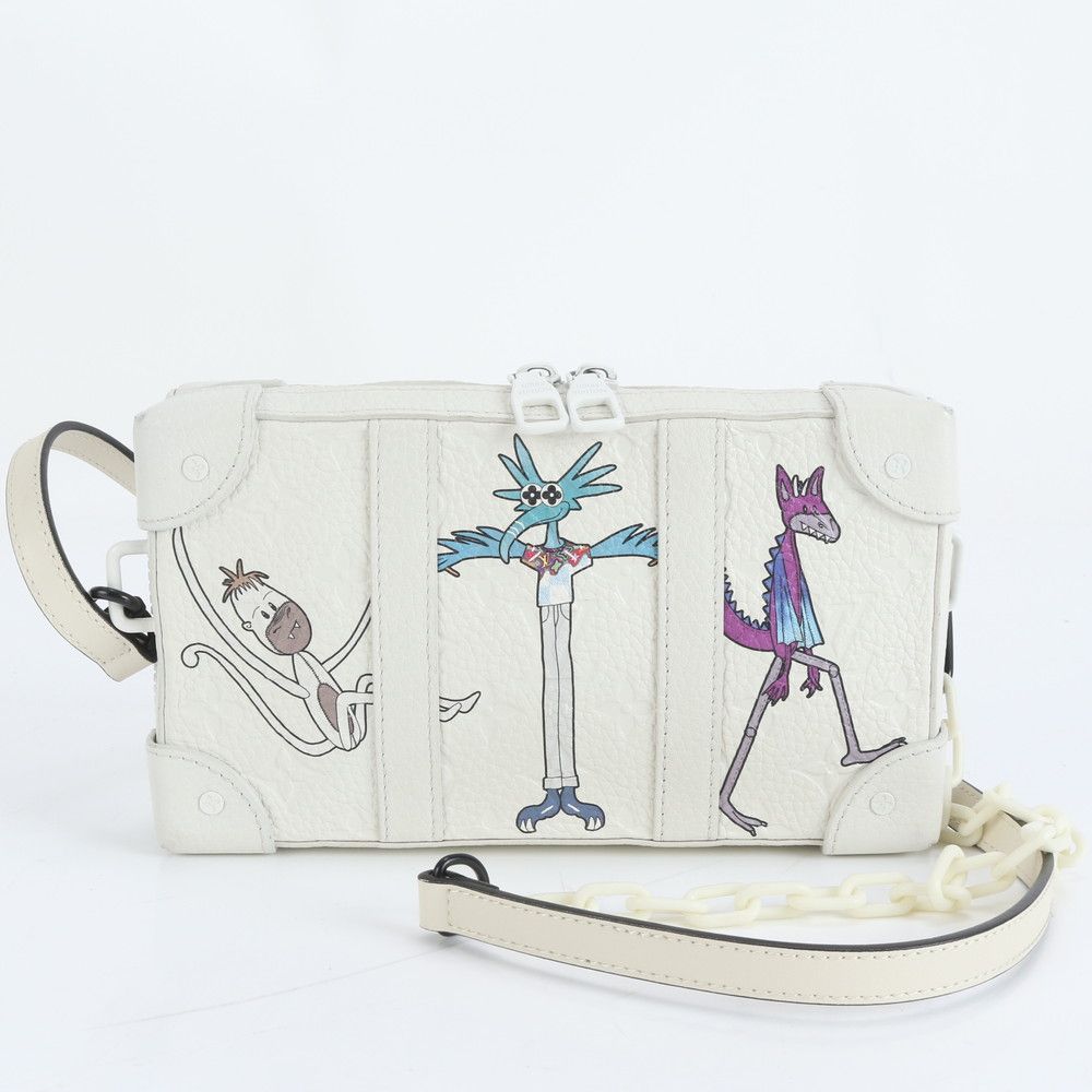 未使用級 ルイヴィトン ソフトトランクウォレット モノグラムトリヨン 極美品 ルイヴィトン モノグラム トリヨン ソフトトランク ウォレット