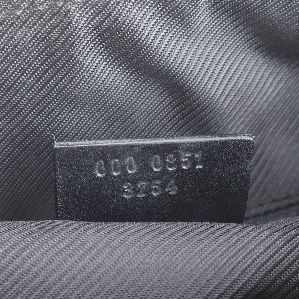 良品✨グッチ ミニボストン ブラック GGキャンバス レザー 000 0851 GUCCI（グッチ） GGキャンバス ハンドバッグ ミニボストンバッグ 000