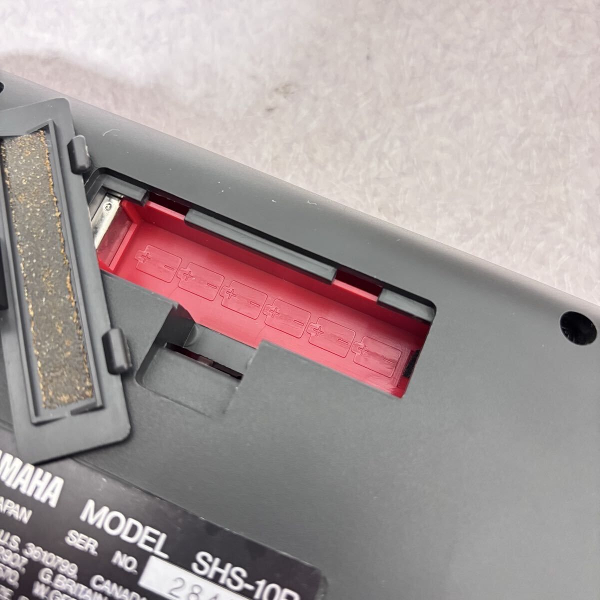 □ 【綺麗】YAMAHA SHS-10R ショルキー レッド ショルダーキーボード