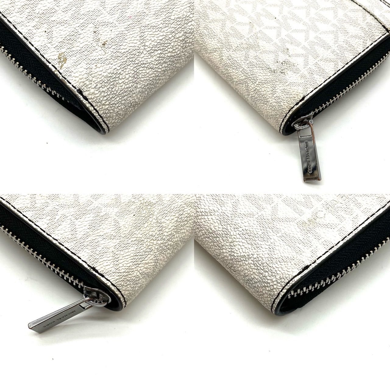 良品】 Michael Kors マイケルコース 長財布 ロングウォレット pvc MK 