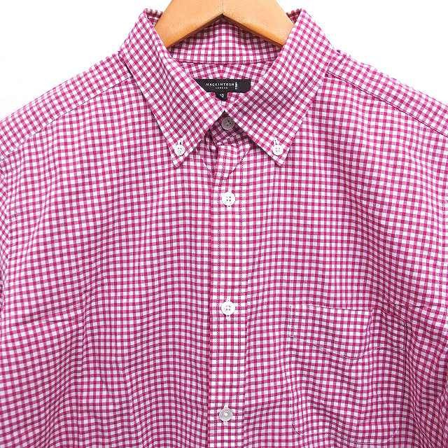 マッキントッシュ ロンドン MACKINTOSH LONDON ギンガムチェック