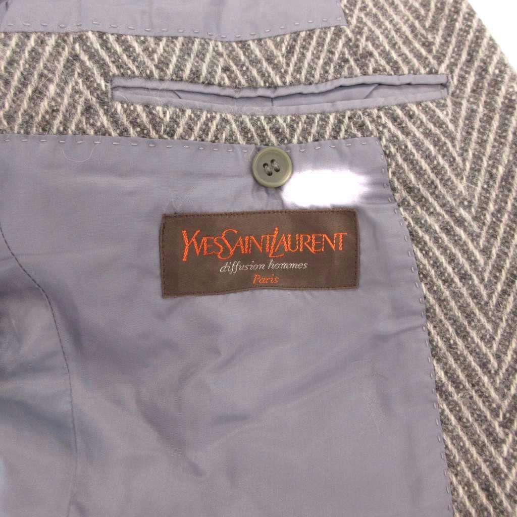 イヴサンローラン YVES SAINT LAURENT テーラードジャケット シングル