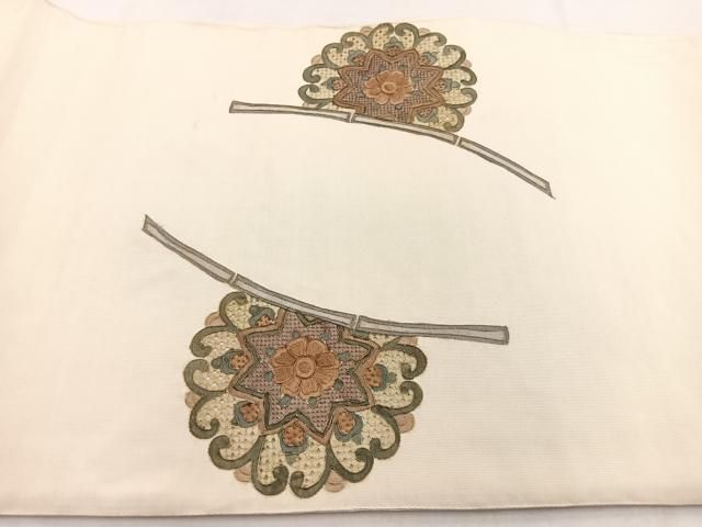 新品❤極上質◾汕頭刺繍袋帯◾お太鼓柄 楽天市場】スワトウ 刺繍（帯｜和服）：レディースファッションの通販