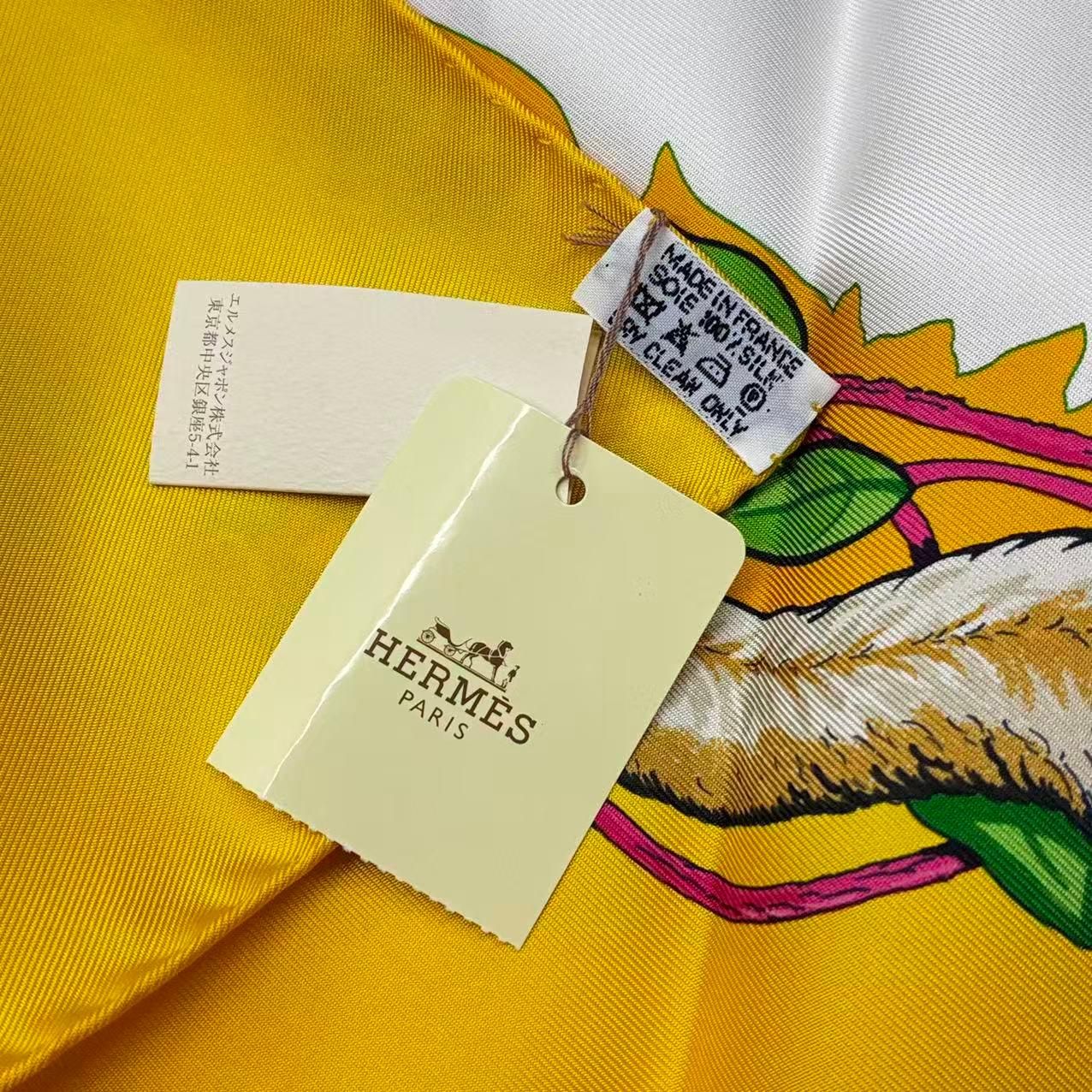 未使用品 HERMES エルメス スカーフ カレ90 DIP DYE ディップ・ダイ