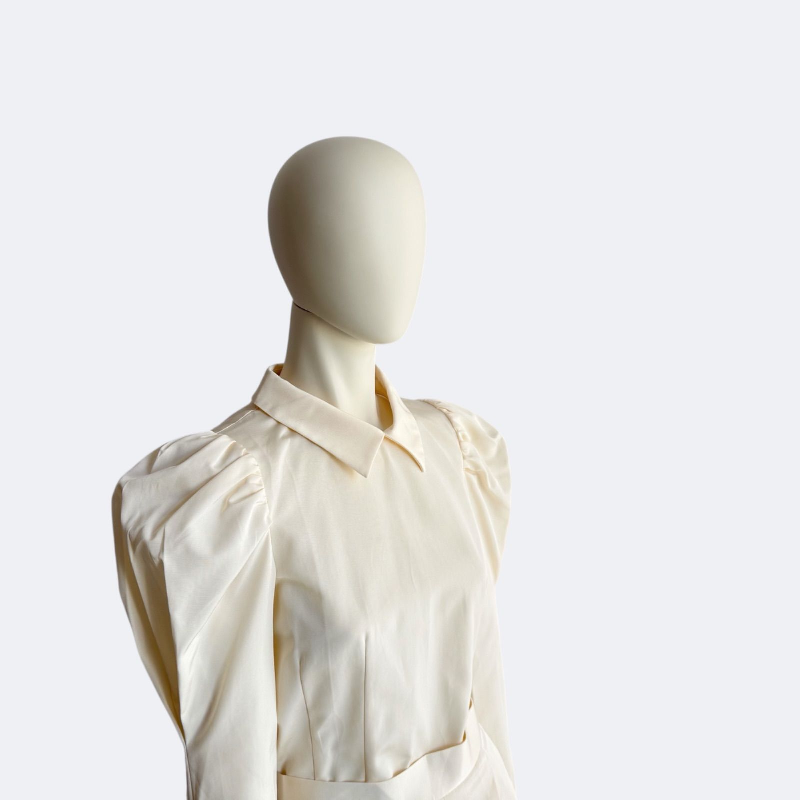 【新品未使用】ANAYI 白ブラウス　38 ANAYI アナイ セットアップ 38 アイボリー ブラウス フレアスカート