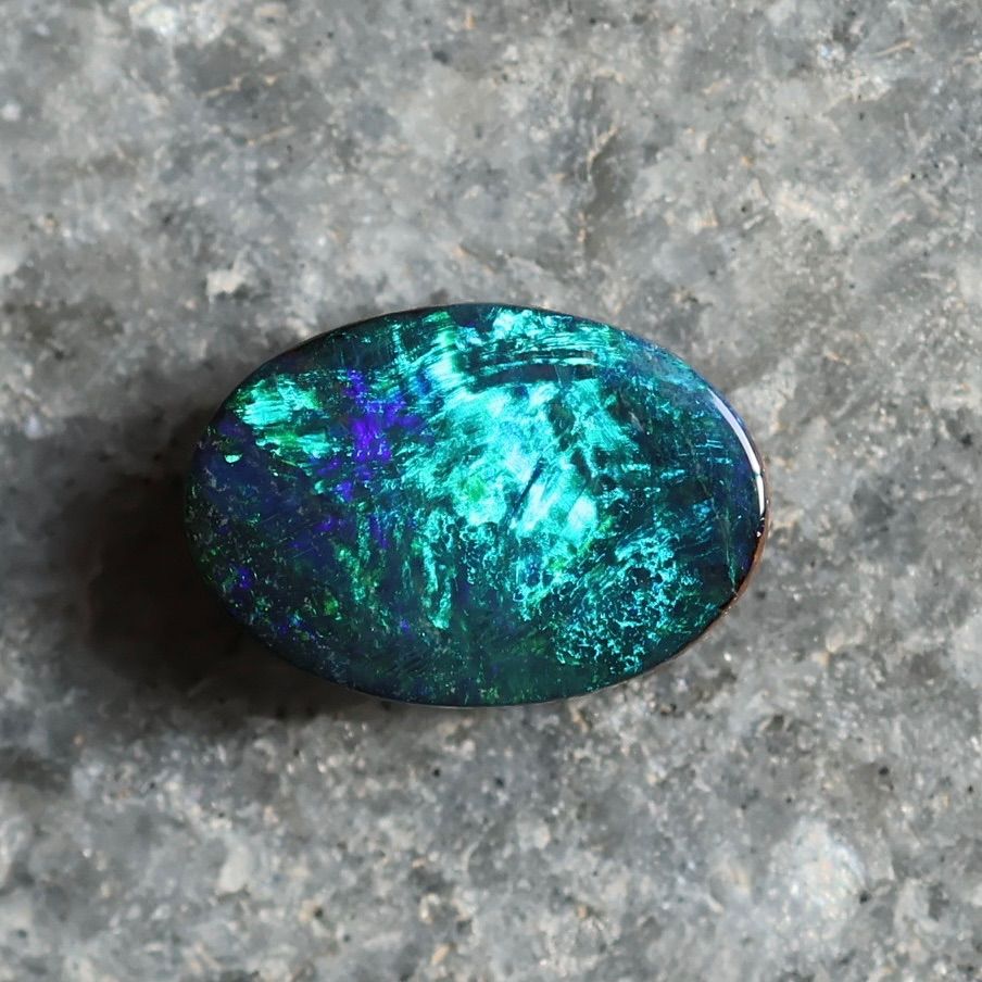 天然ボルダーオパール クイーンズランド産 0.41ct オーストラリア産