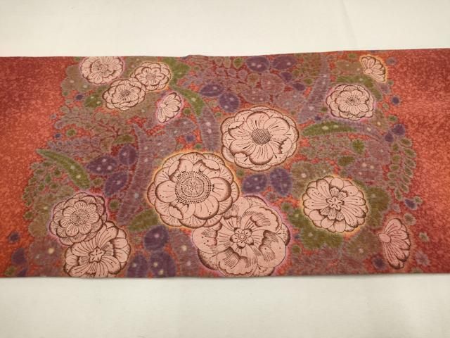 作家物 袋帯 辻が花 絞り 深紫×金彩 太鼓柄の上質な一本 鈴乃屋謹製 辻が花 纐纈 膨れ織り 金糸 銀糸 袋帯 振袖 正絹 紺 紫 650