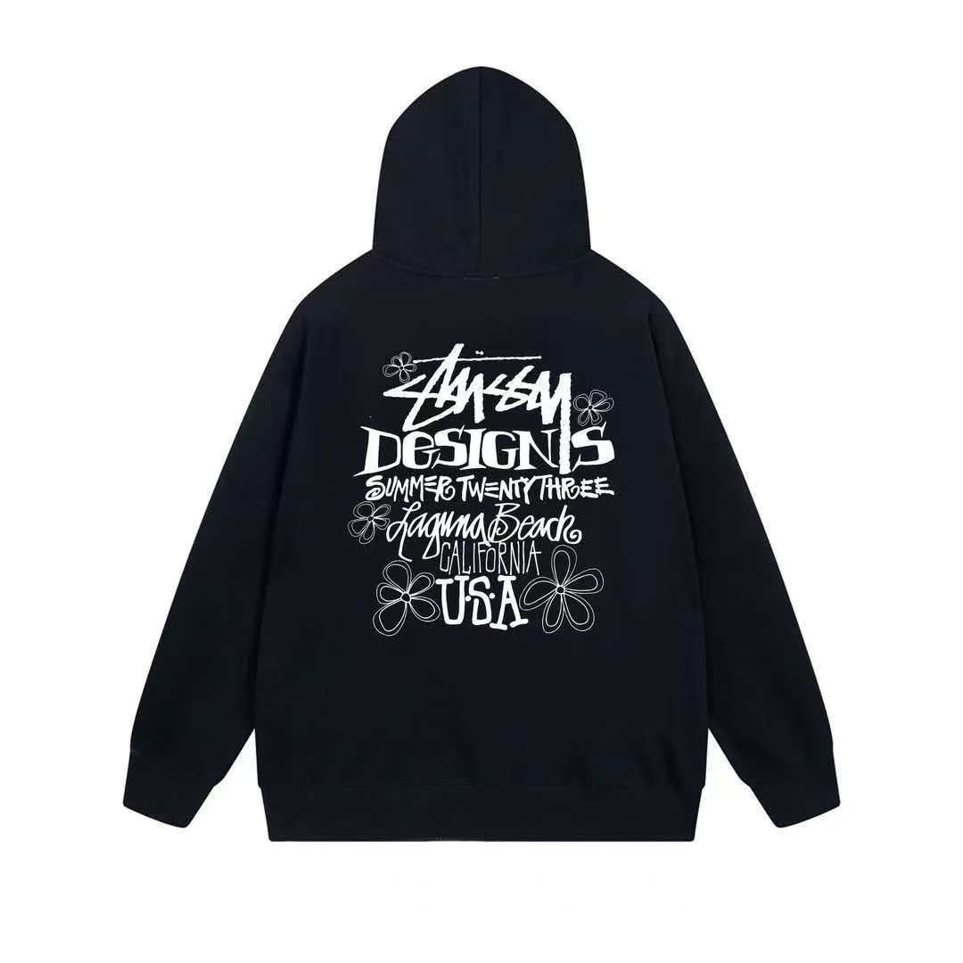 新品未使用】2025新作Stussy ステューシー ジップパーカー 男女兼用