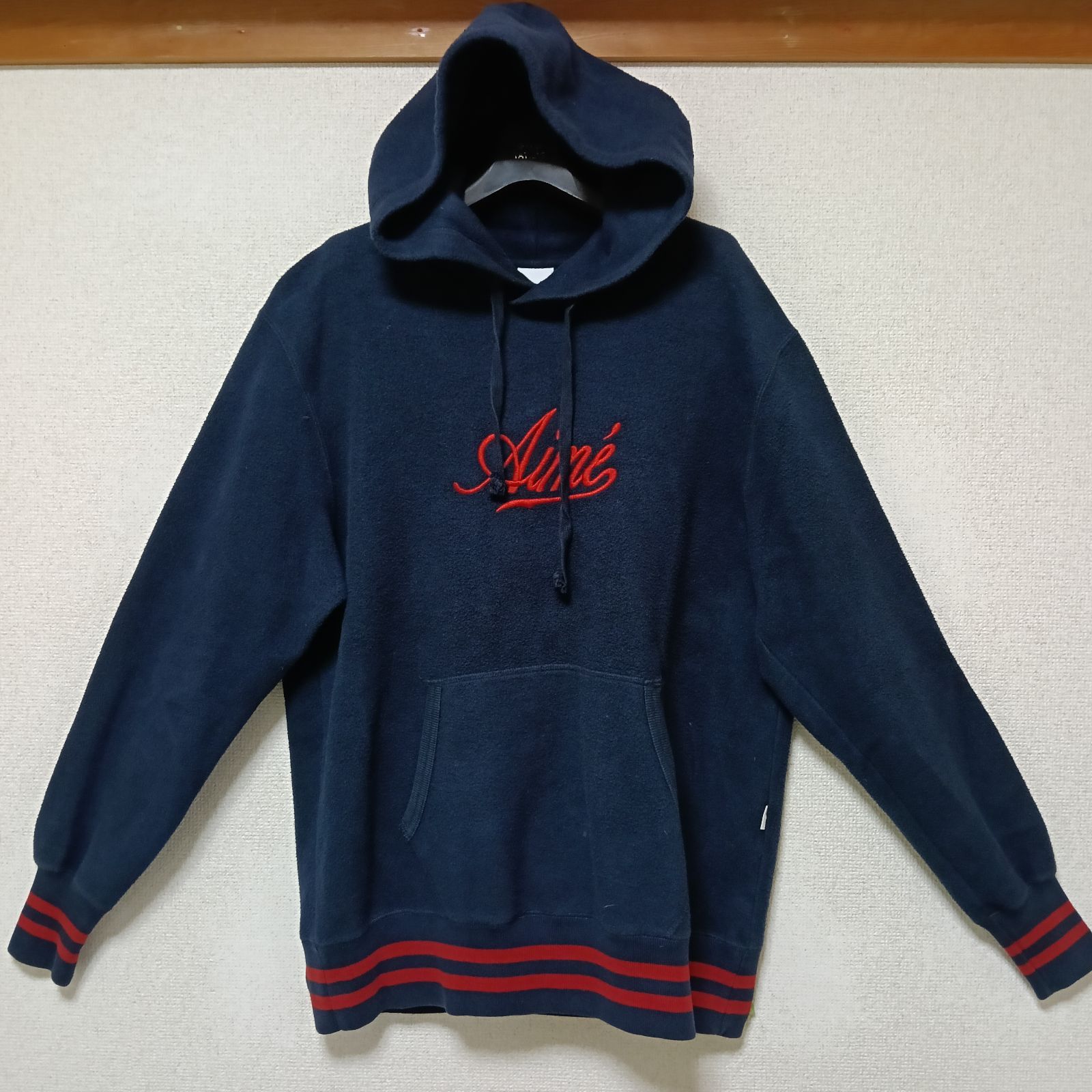 Aime Leon Dore エメレオンドレパーカービッグサイズネイビーM大きめ 