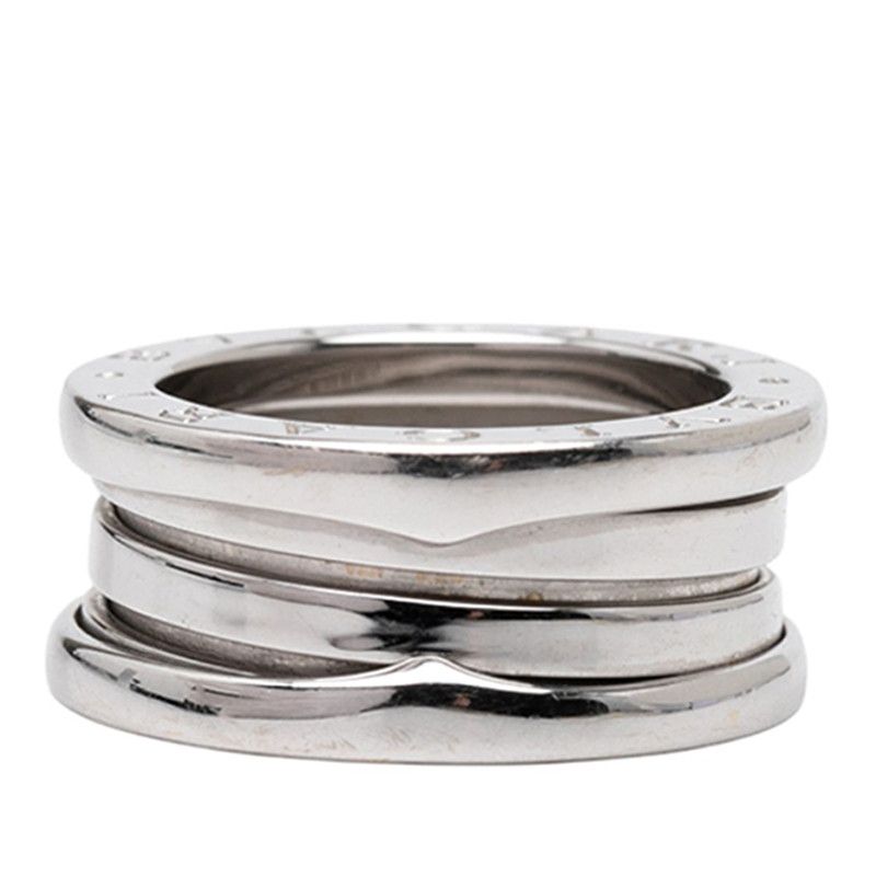 専用ゆう様　BVLGARI ビーゼロワンリング ホワイトゴールド51 ブルガリ ビーゼロワン 2バンド リング 指輪 #51 K18WG ホワイト