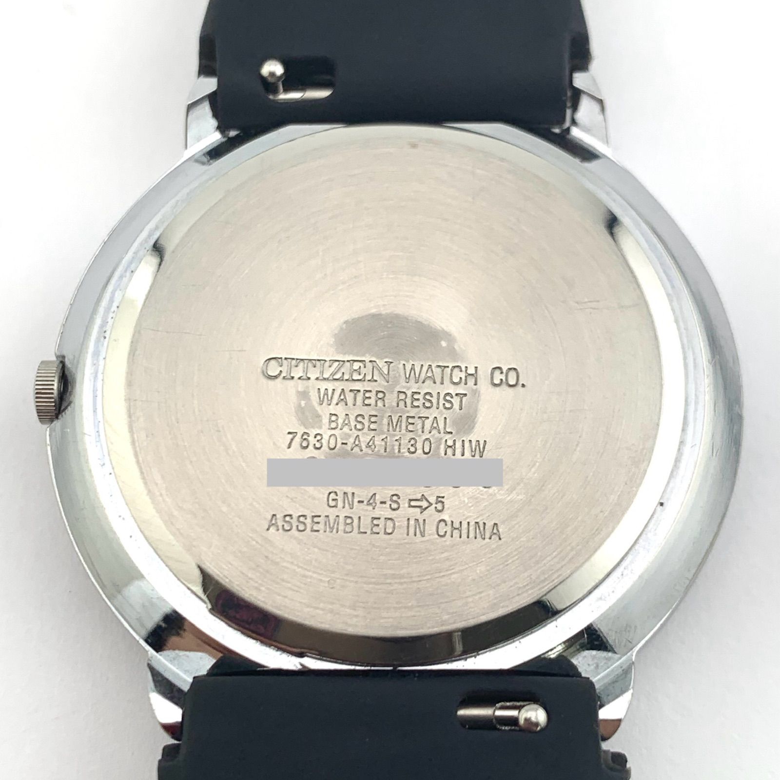 中古】CITIZEN CHOOP 7630 クォーツ腕時計 ブラック - メルカリ
