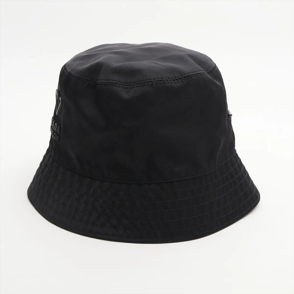 極美品 プラダ リナイロン トライアングルロゴ バケットハット バケハ