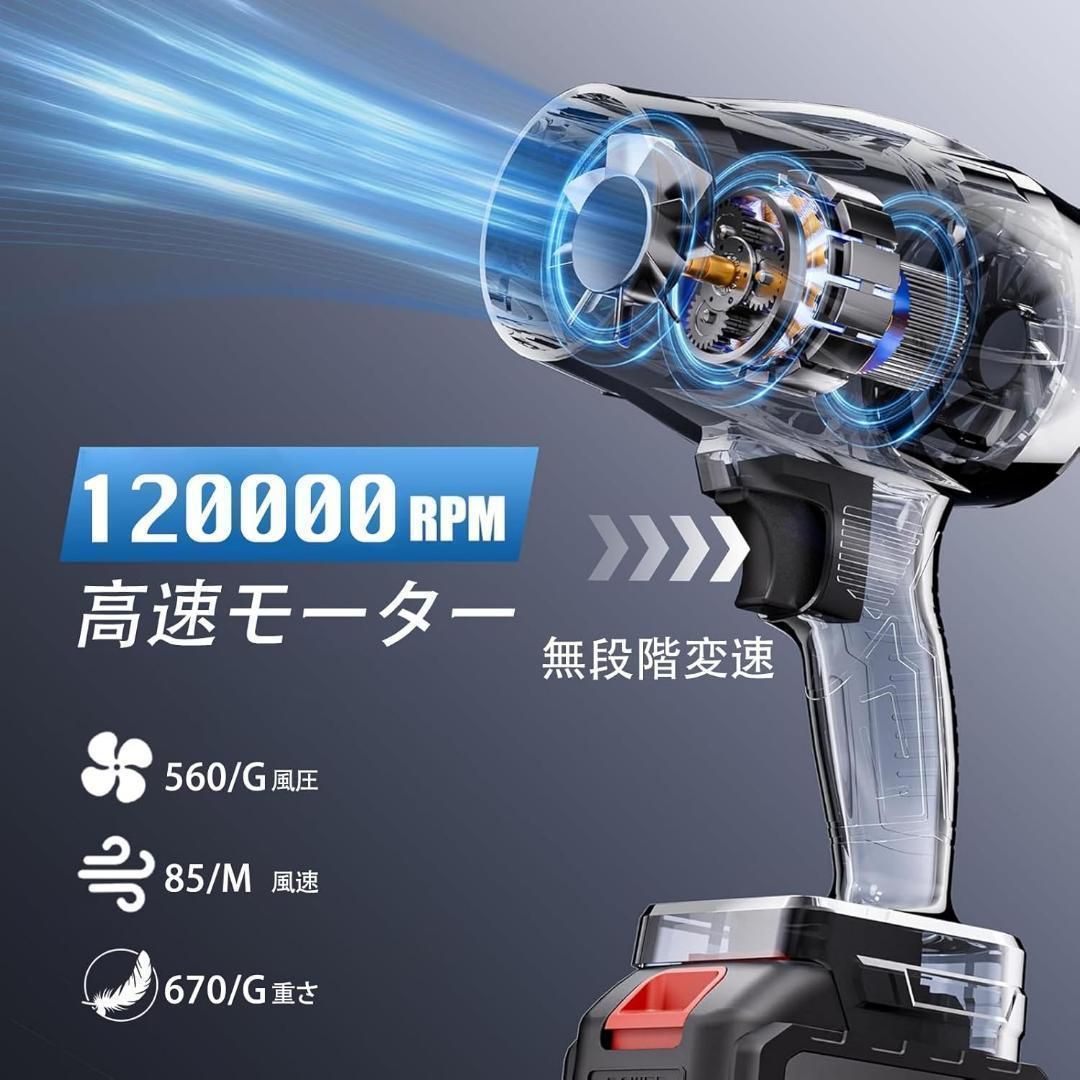 R1679-116-187】充電式 草刈り機 ブロワー 18V 互換 - メルカリ