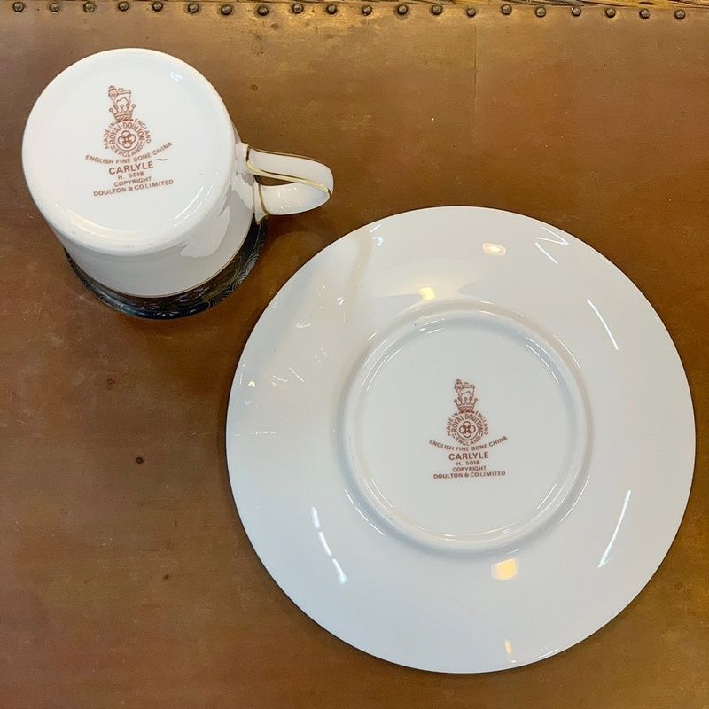 ロイヤルドルトン カーライル デミタスカップ＆ソーサー 1客 ROYAL