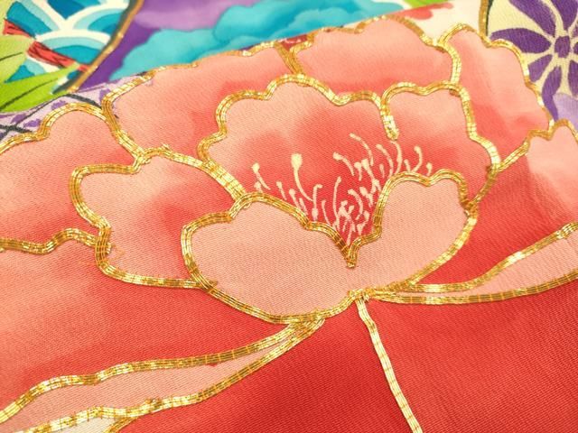 舞妓　お引き摺り(振袖) 平和屋本店▽お引きずり・お引き摺り・引き振袖 和装 結婚式 舞妓 芸妓