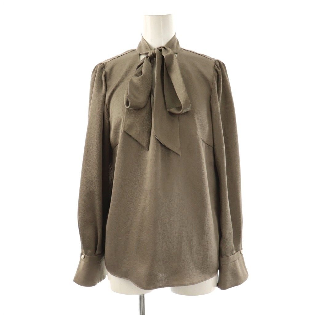 ◇ PINKY&DIANNE シボサテンロングブラウス 楽天市場】◇シボサテン