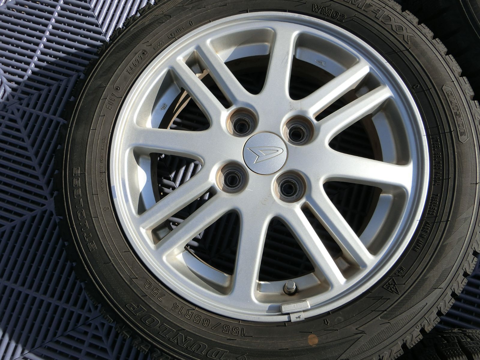 922] 送料無料 ダイハツ純正 14インチ アルミホイール 14×4.5J +45 