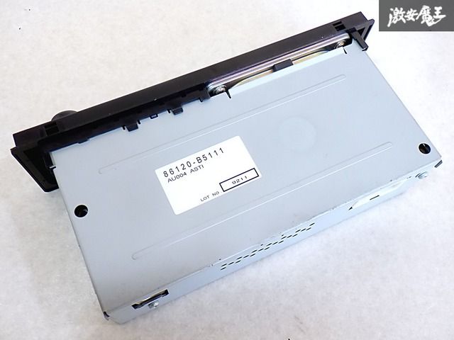 ダイハツ 純正 S710 ハイゼット カーゴ ラジオ FM AM チューナー スピーカー内臓 本体のみ 86120-B5111 即納 棚M-2