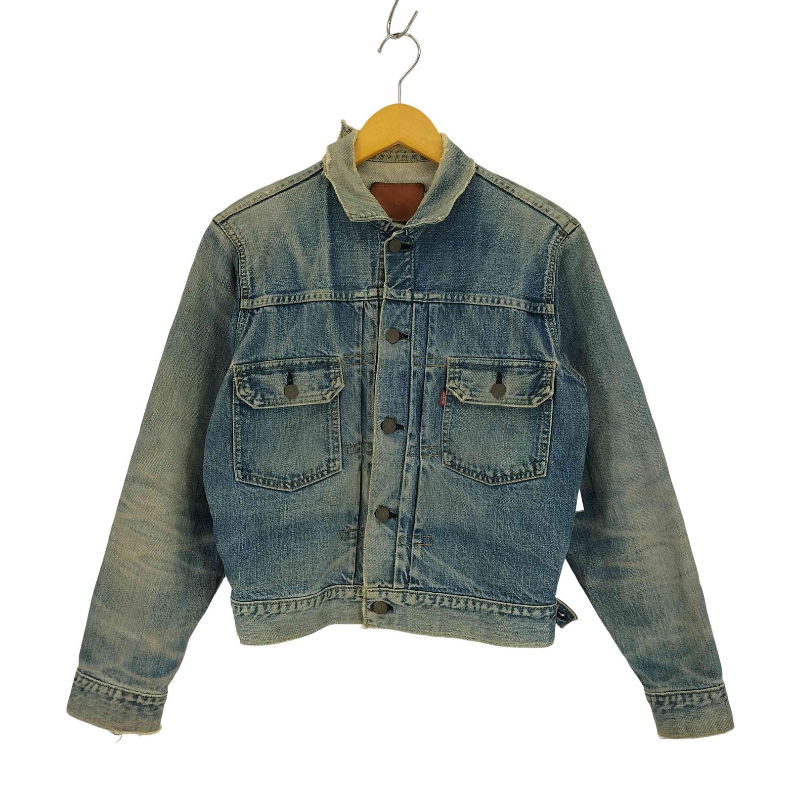 リーバイス Levis 90S 71507 XX 2nd型 ボタン裏 J02 刻印 革パッチ