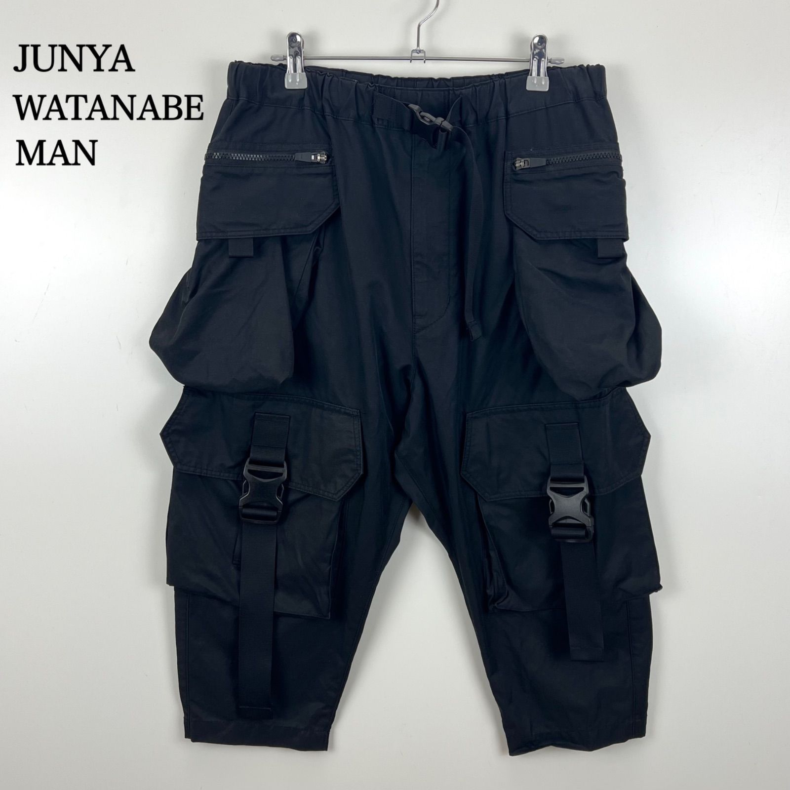 JUNYA WATANABE MAN CDG 24SS gimmick croped belt cargo pants S WM