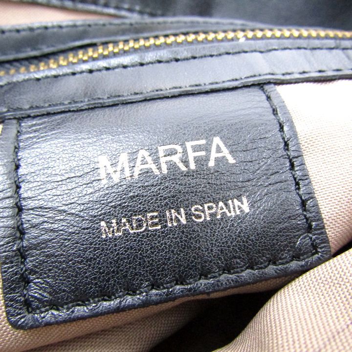 マーファ ショルダーバッグ レザー 2way スペイン製 鞄 カバン ブランド レディース ブラック MARFA マーファ ショルダーバッグ レザー 2way スペイン製 鞄 カバン