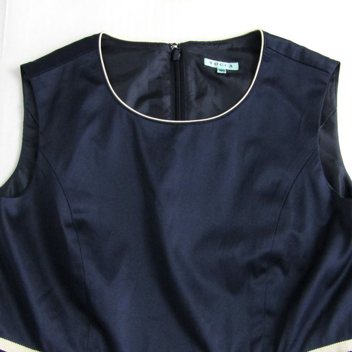 トッカ ノースリーブワンピース ドレス リボン レース トップス キッズ