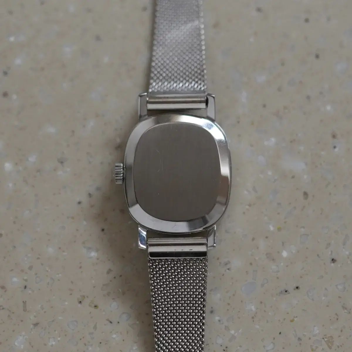 オメガ ティファニー ブルー デヴィル 手巻き レディース ヴィンテージ