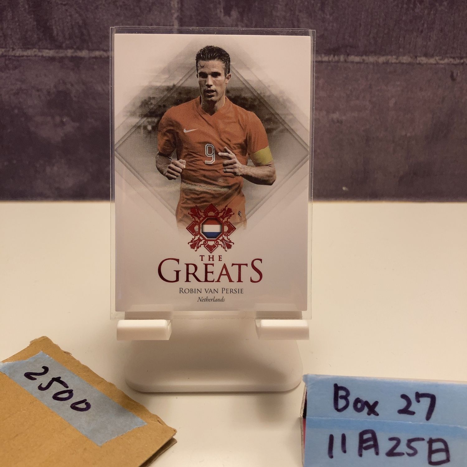 2024 Futera Unique Robin van Persie 05/10 Arsenal F.C The Greats