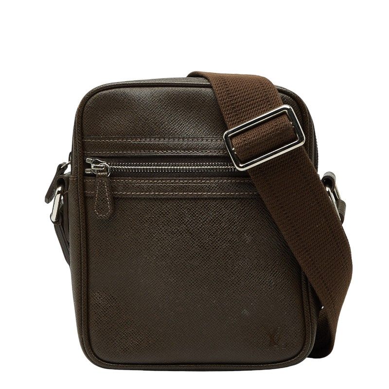 ルイ ヴィトン タイガ ディミトリ M32468 グリズリ ブラウン レザー