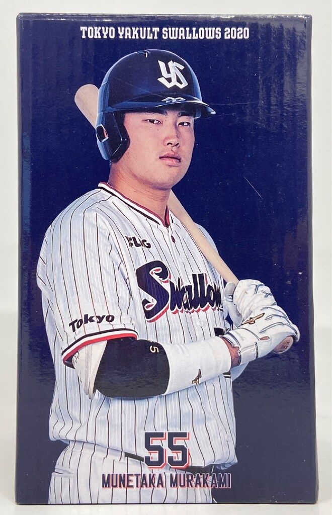 東京ヤクルトスワローズ 球場配布 村上宗隆3Dボブルヘッド ホームver