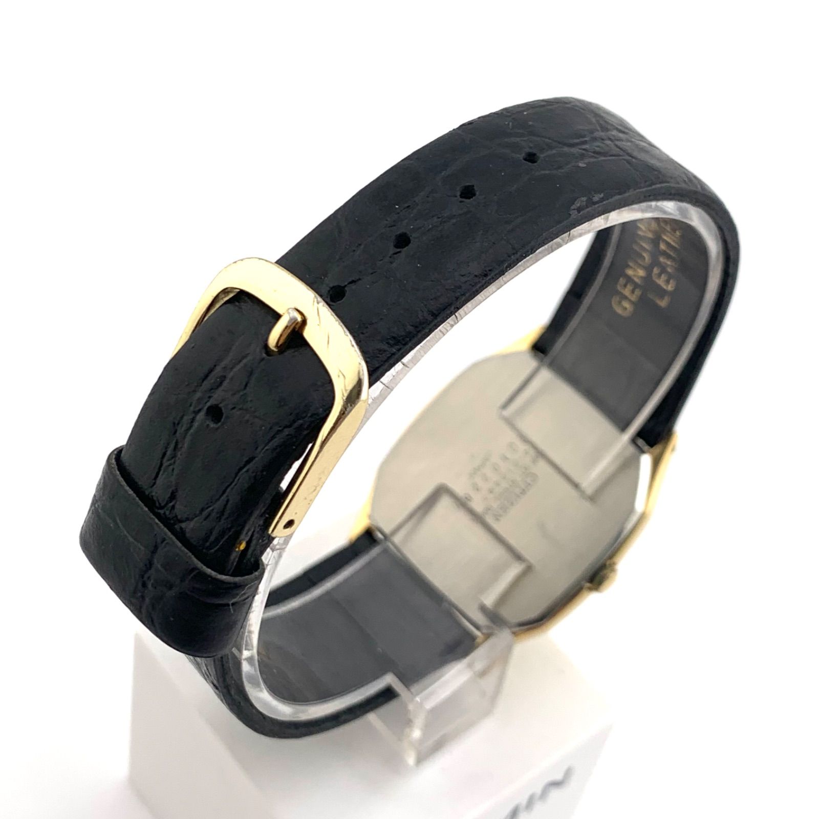 中古】CITIZEN 4-212487 クォーツ 八角形 腕時計 ゴール - メルカリ