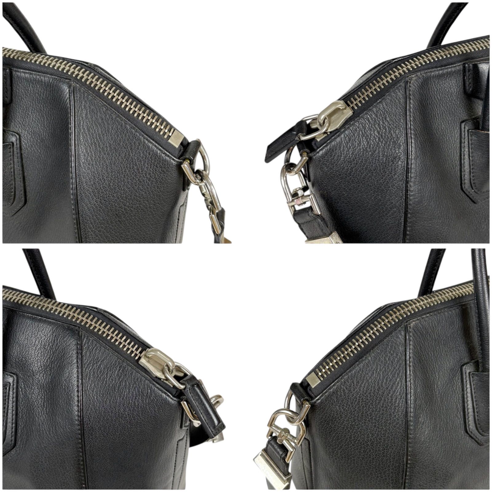 2way　GIVENCHY　アンティゴナ　ハンドバッグ　ショルダー　ブラック　黒 ジバンシィ GIVENCHY ハンドバッグ ショルダーバッグ アンティゴナ