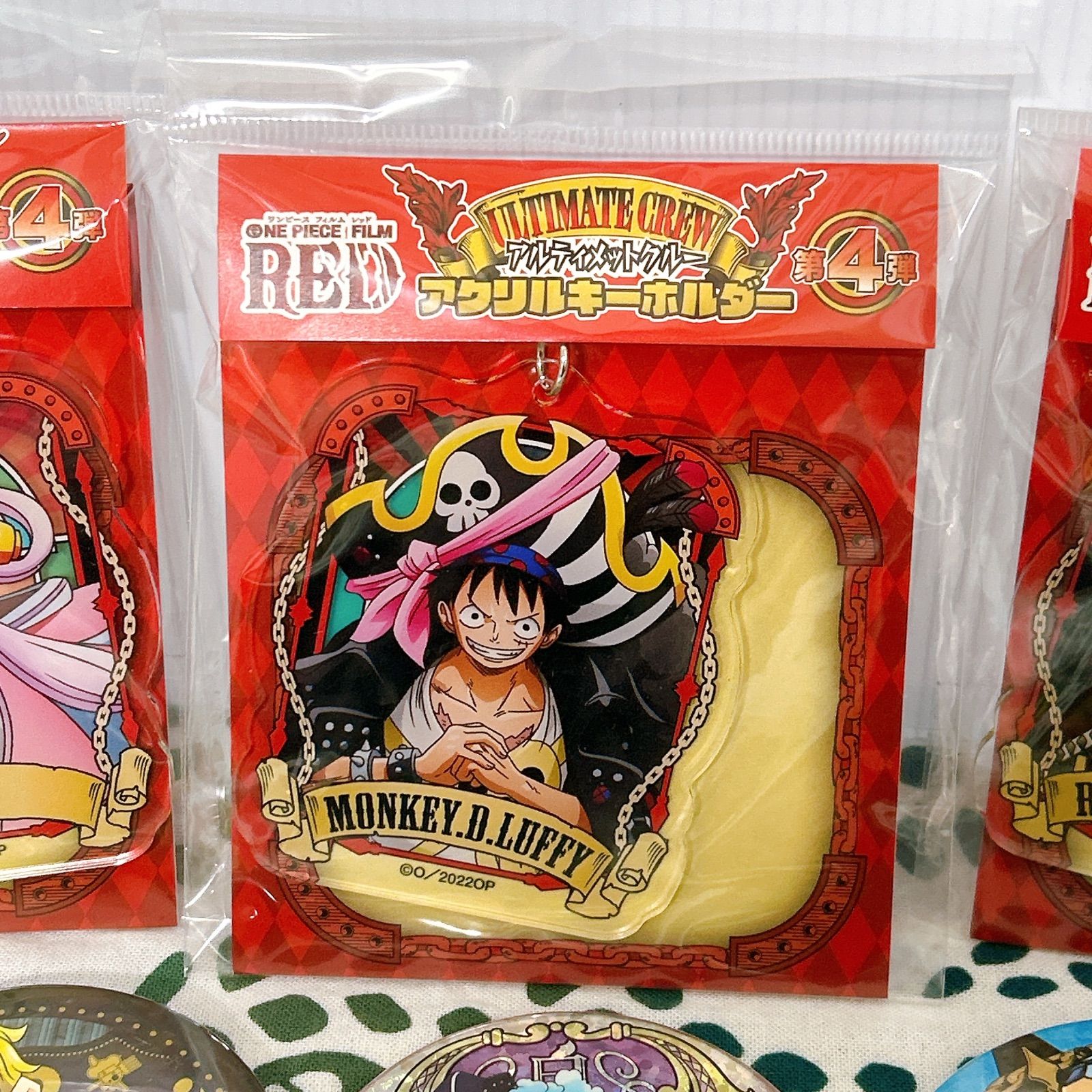 ワンピース FILM RED アルティメットクルー アクリルキーホルダー ウタ