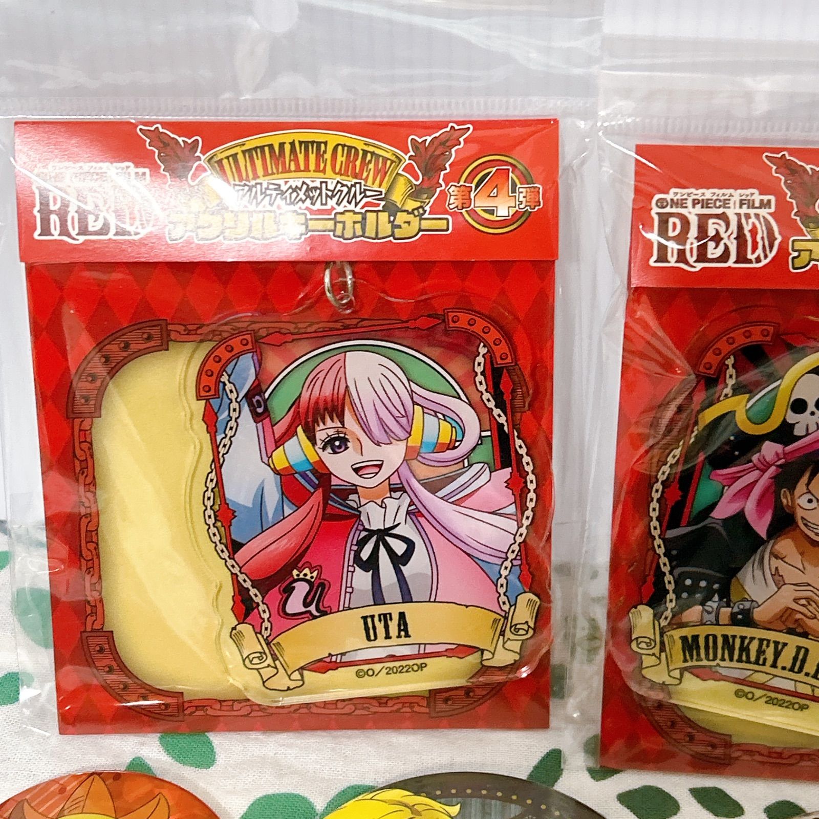 ワンピース FILM RED アルティメットクルー アクリルキーホルダー ウタ