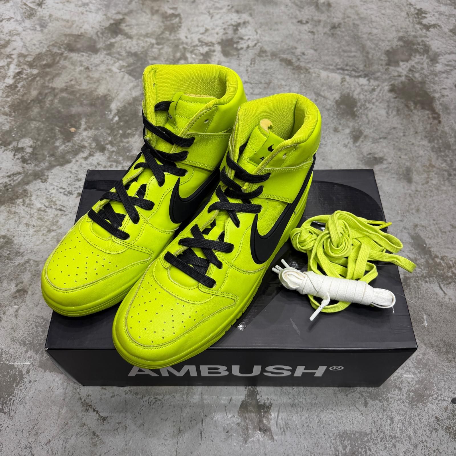 NIKE DUNK HIGH FLASH LIME ダンク ハイ フラッシュライム ナイキ