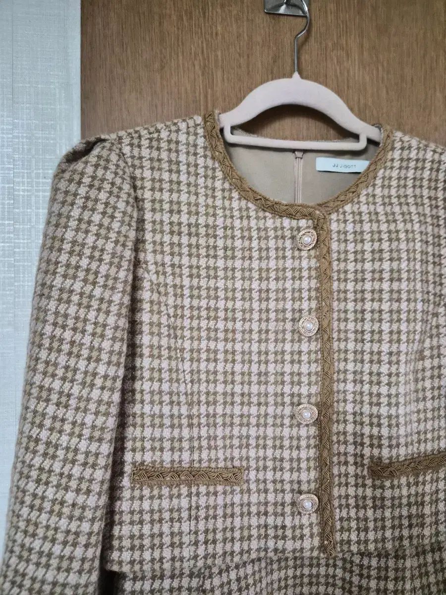 JJ JIGOTT ジェイジェイジゴット ツイードワンピース(55) - メルカリ