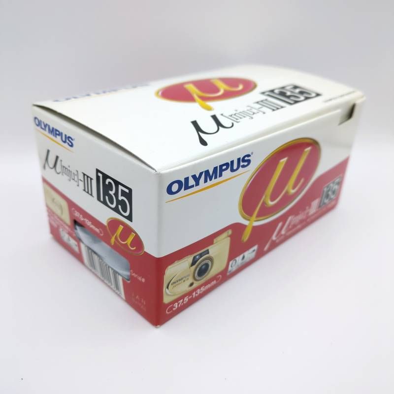 OLYMPUS μ-Ⅲ 135 コンパクトフィルムカメラ 美品 リモコン付 動作確認 