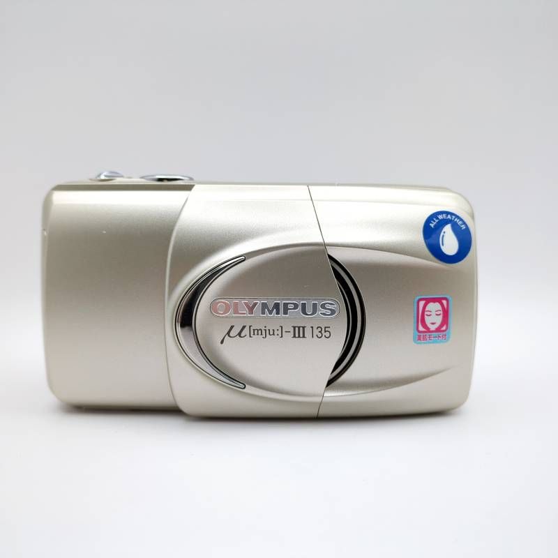 OLYMPUS μ-Ⅲ 135 コンパクトフィルムカメラ 美品 リモコン付 動作確認