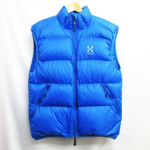 HAGLOFS ホグロフス ダウン ベスト Lサイズ ライトブルー 水色 青系
