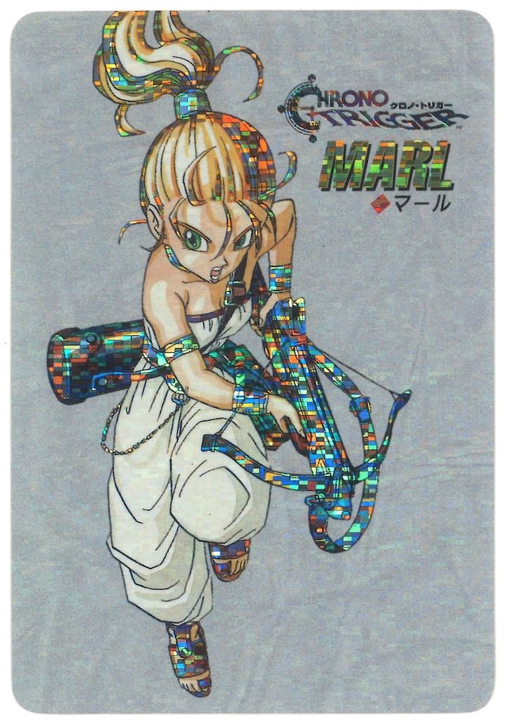 SQUARE ENIX クロノトリガー SFC予約特典カード マール(デジタル