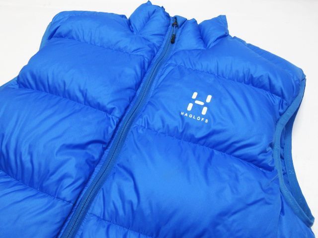 HAGLOFS ホグロフス ダウン ベスト Lサイズ ライトブルー 水色 青系