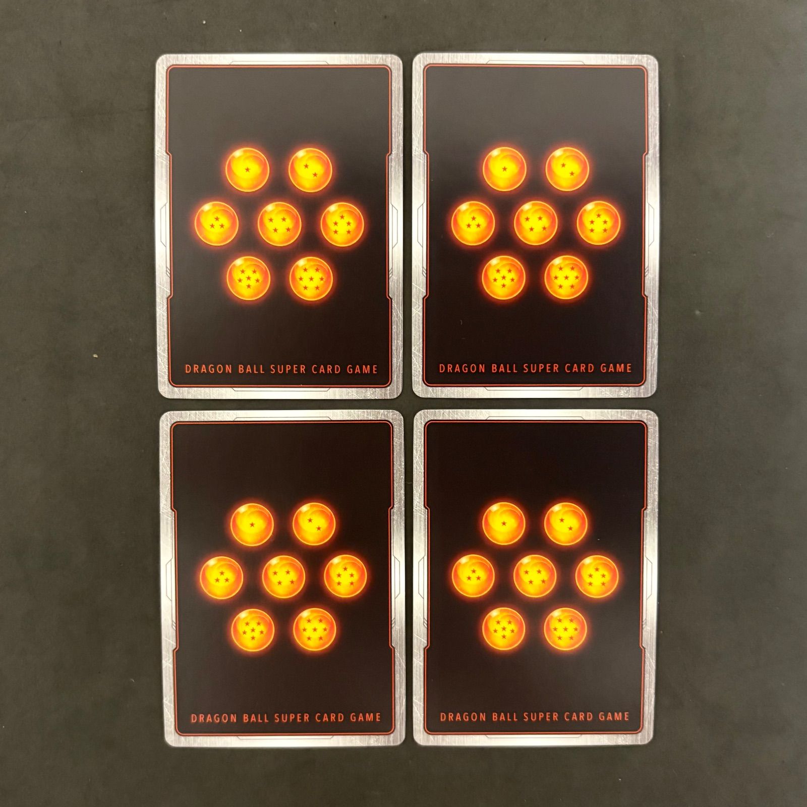 ドラゴンボール フュージョンワールド ギニュー SR パラレル 4枚まとめ