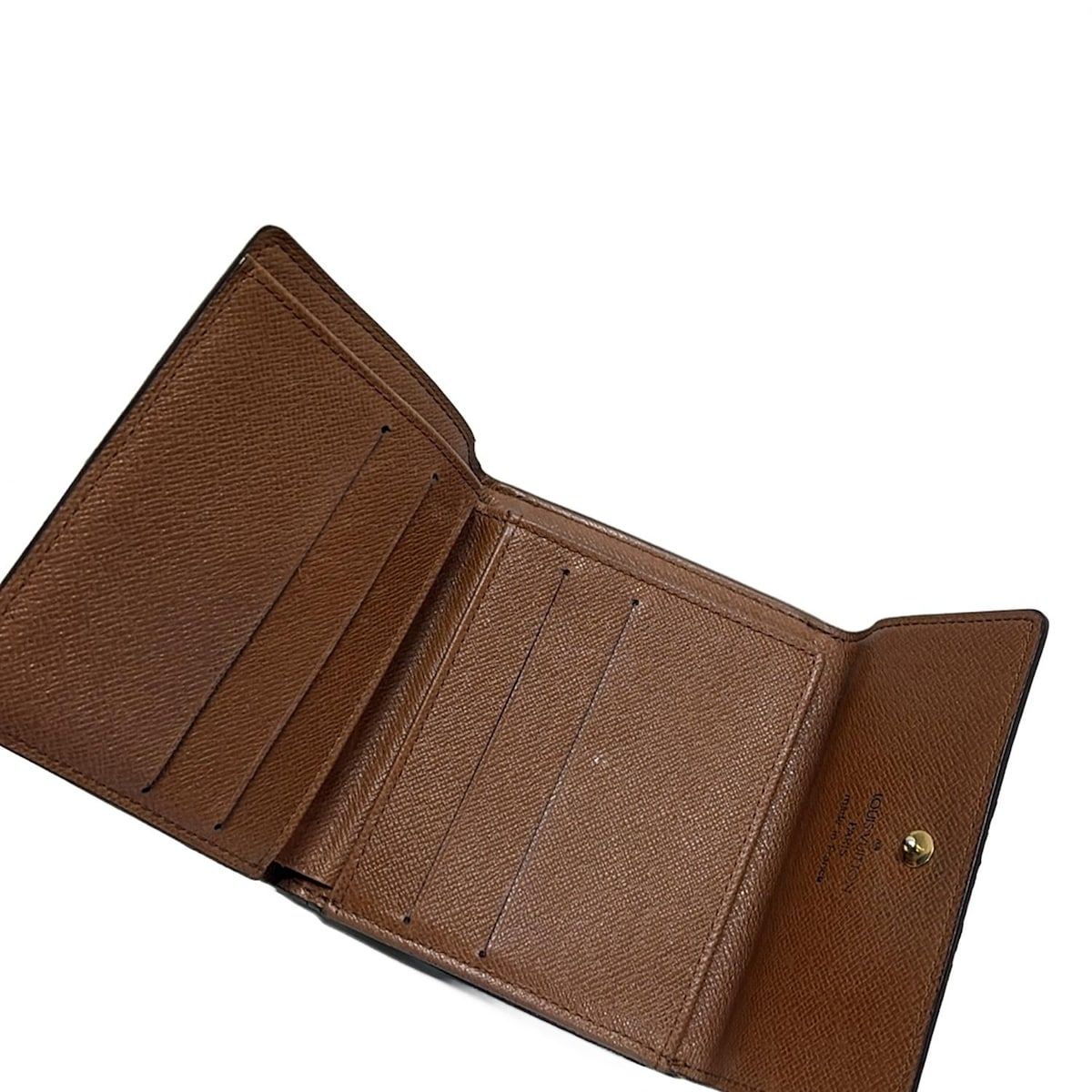 LOUIS VUITTON(ルイヴィトン) Wホック財布 モノグラム ポルトモネビエ