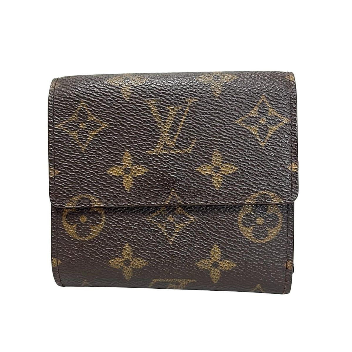LOUIS VUITTON(ルイヴィトン) Wホック財布 モノグラム ポルトモネビエ