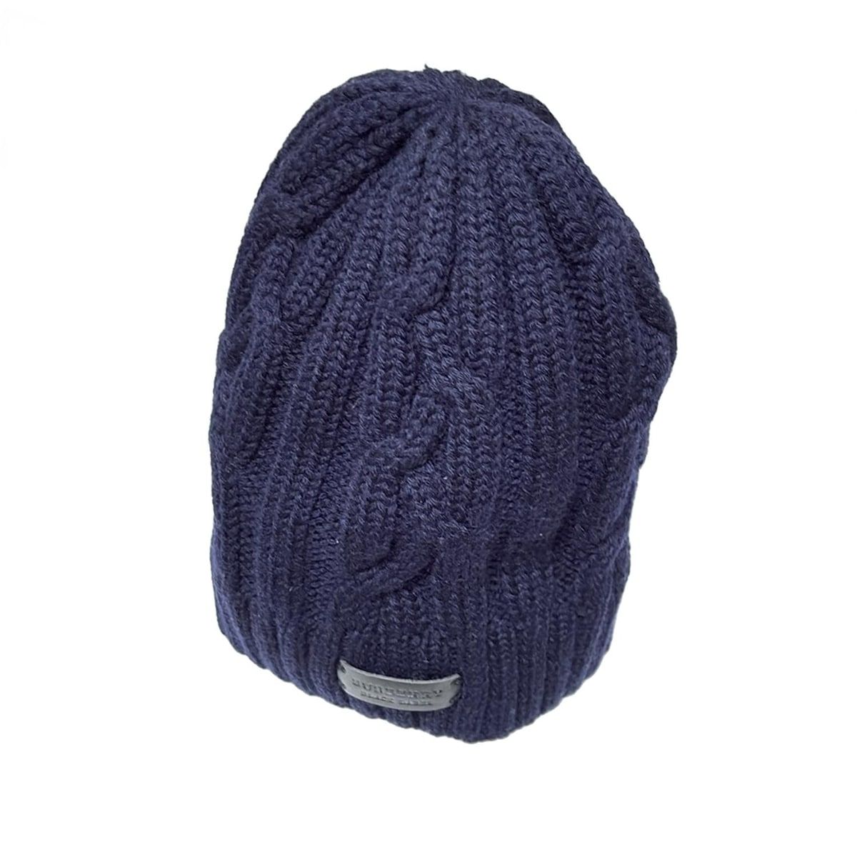 Burberry Black Label(バーバリーブラックレーベル) ニット帽美品